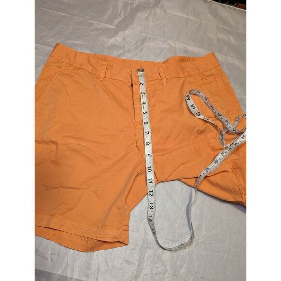 Sundance Women's Size 10 Orange Mid Length Shorts RN106205 - Picture 9 of 11